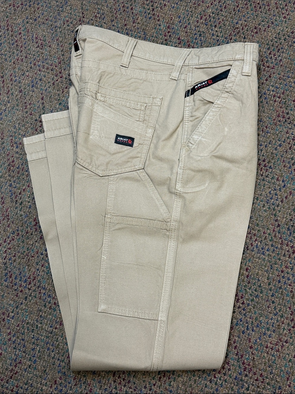 Ariat Men's Tan Cargo Work Pants